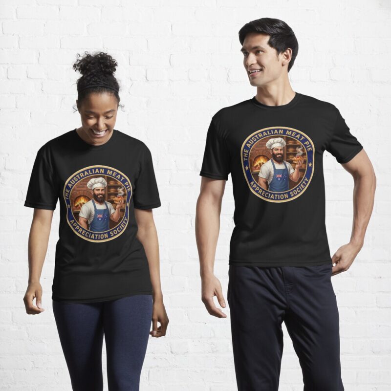 The Meat Pie Baker Active T-Shirt