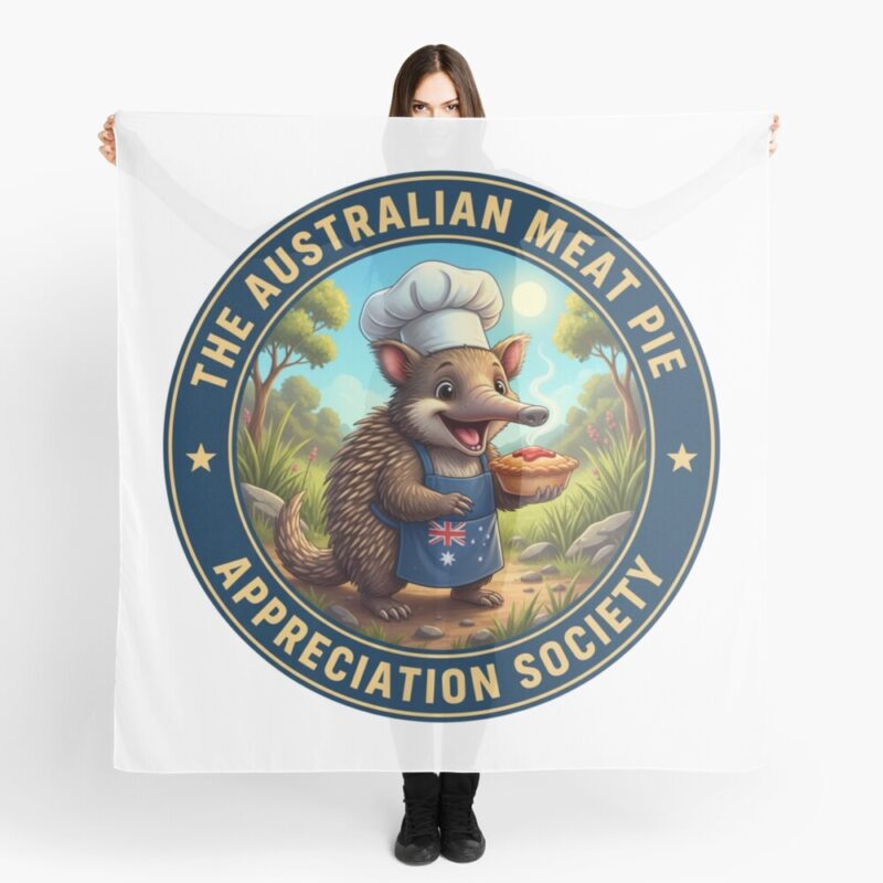 The Meat Pie Echidna - Scarf
