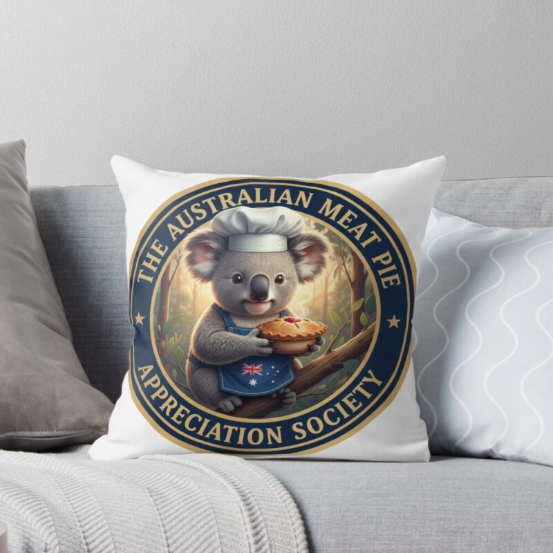 The Meat Pie Koala - Pillow