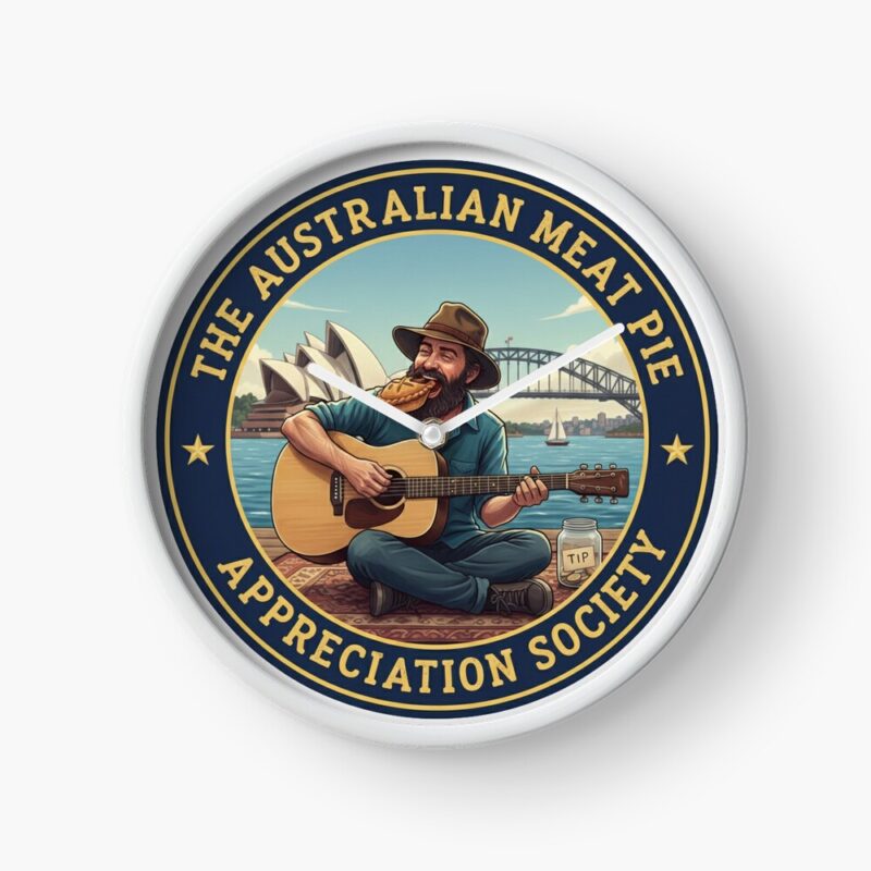 The Meat Pie Musician - Clock
