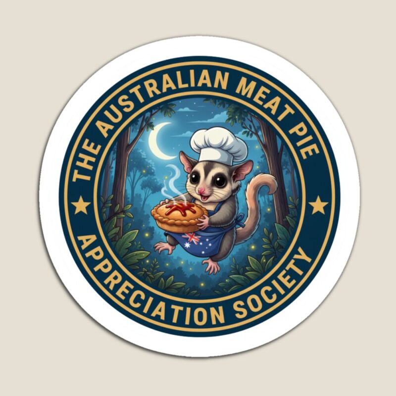 The Meat Pie Possum - Magnet
