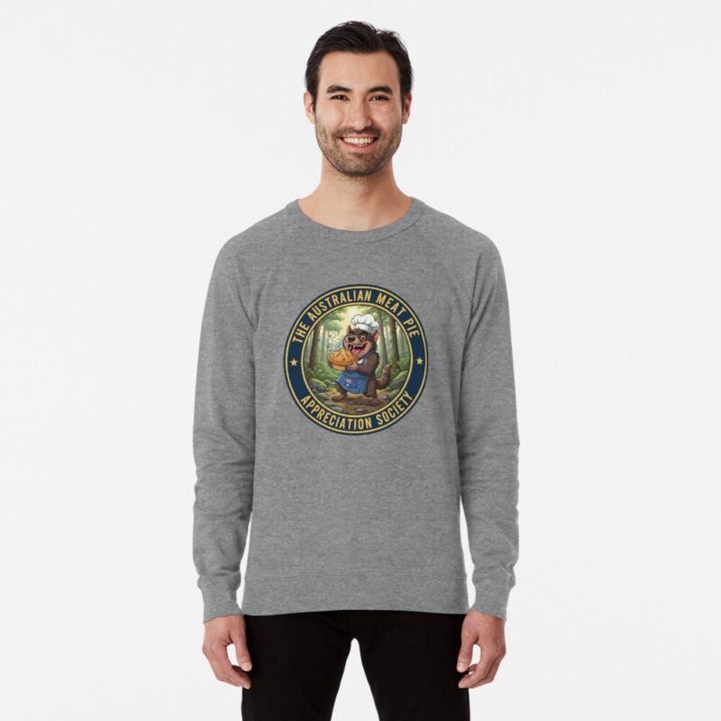 The Meat Pie Tassie Devil - Lightweight Sweatshirt